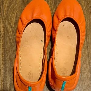Tangerine Tieks in size 12!